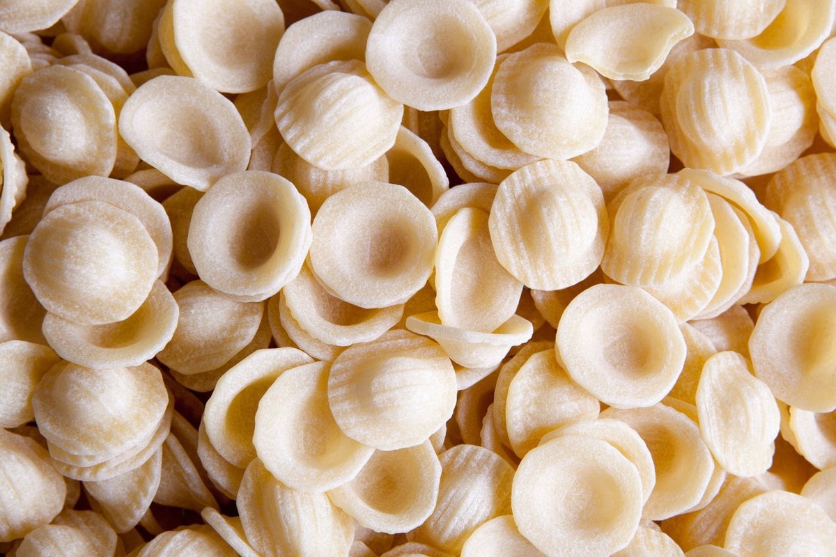 Orecchiette ear pasta