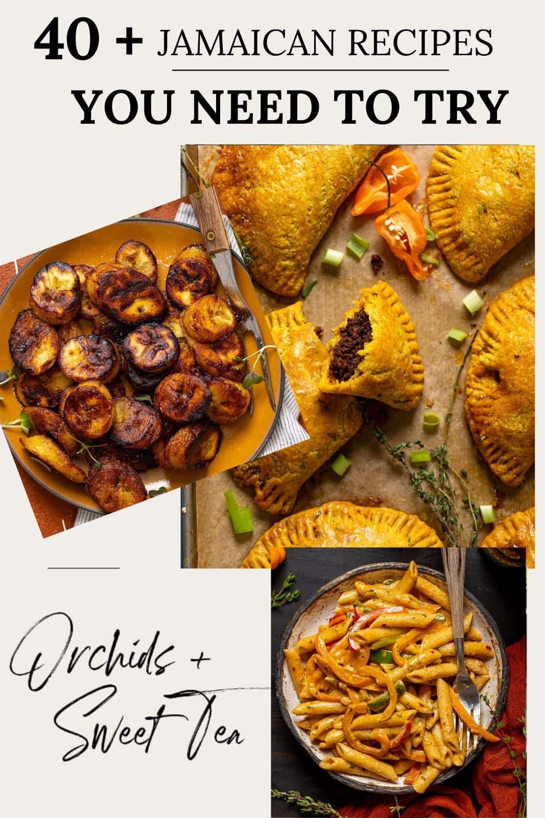 Collage of Jamaican Recipes