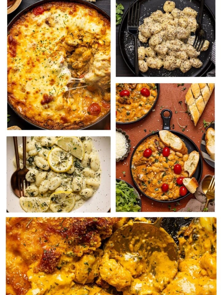 Gnocchi recipe collage