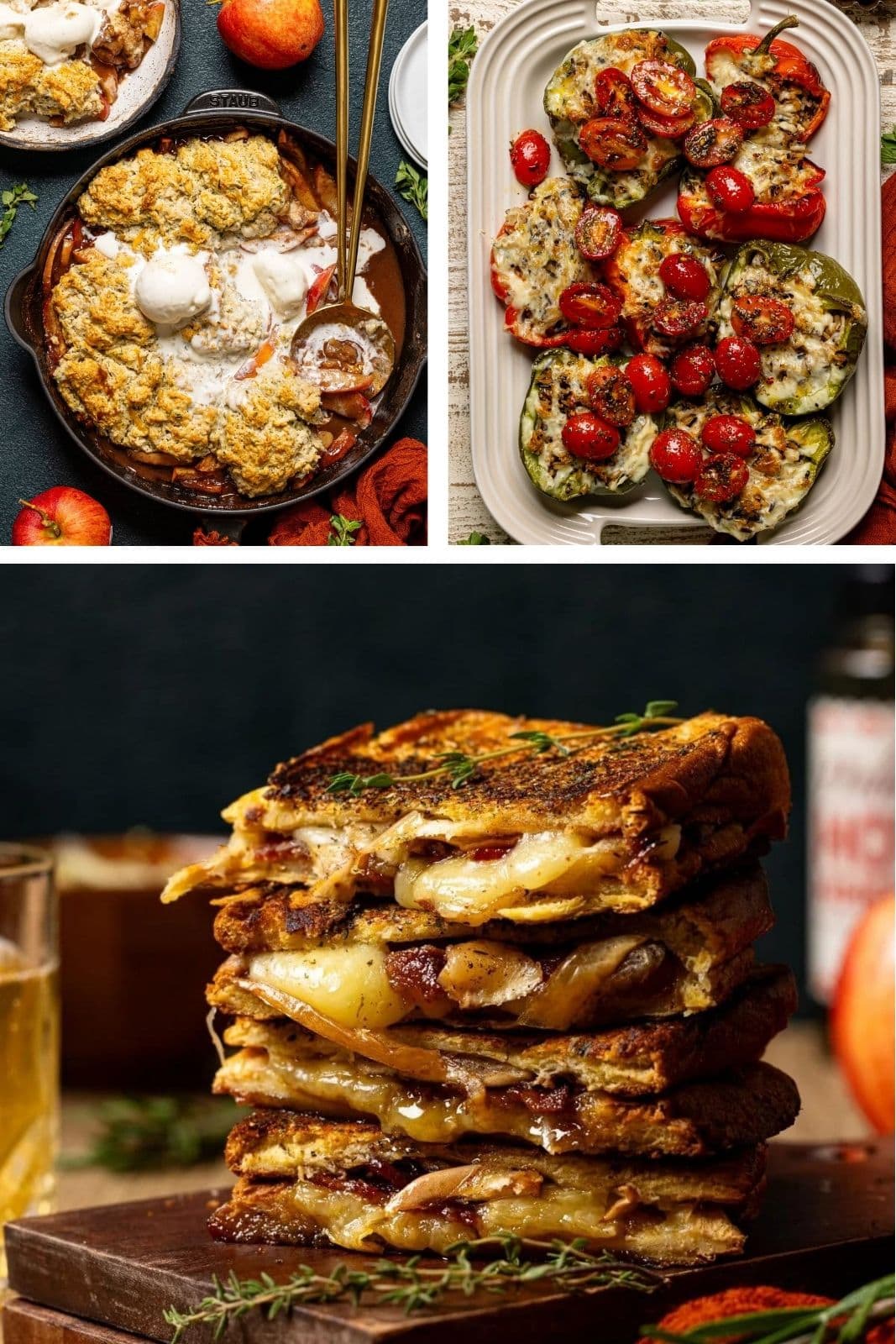 Collage of recipes.